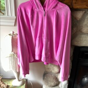 Women's Pink Hooded Zip Jacket  Victoria Secret